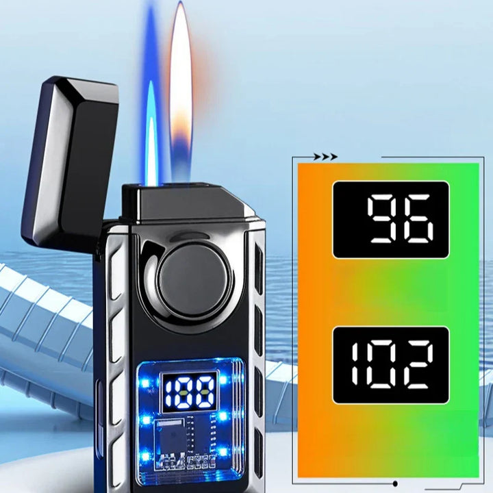 Voice Controlled USB Colorful Double Flame Lighter | Stornfield