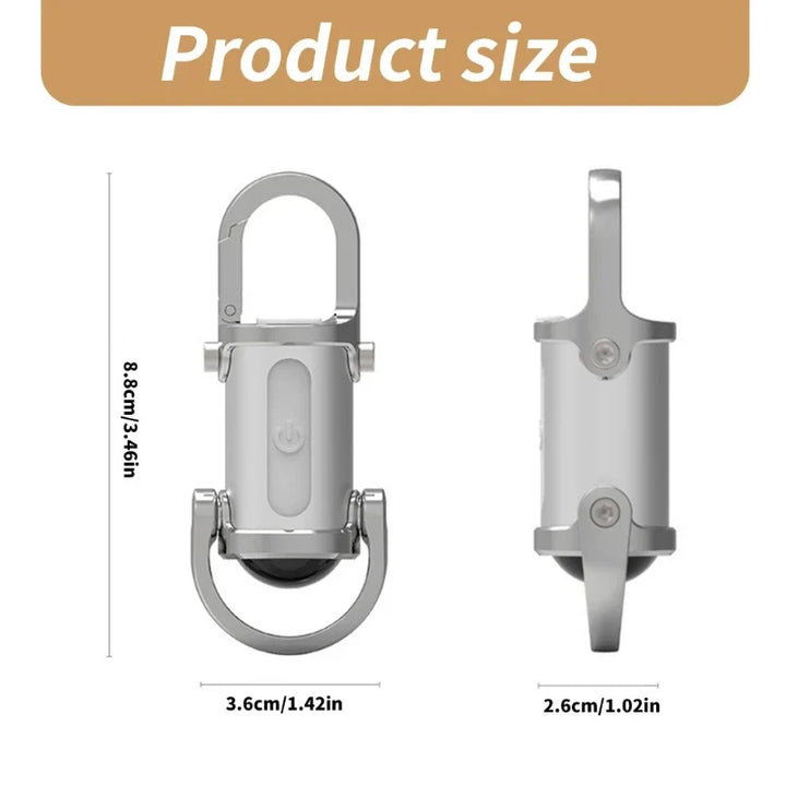 LED Pocket USB Rechargeable Keychain Light | Stornfield