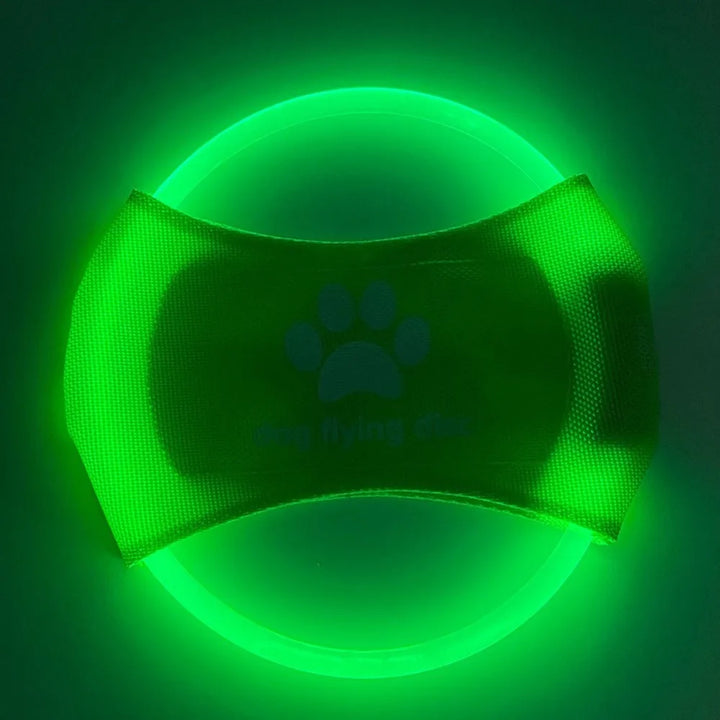 LED Frisbee for dogs, rechargeable and waterproof, Stornfield