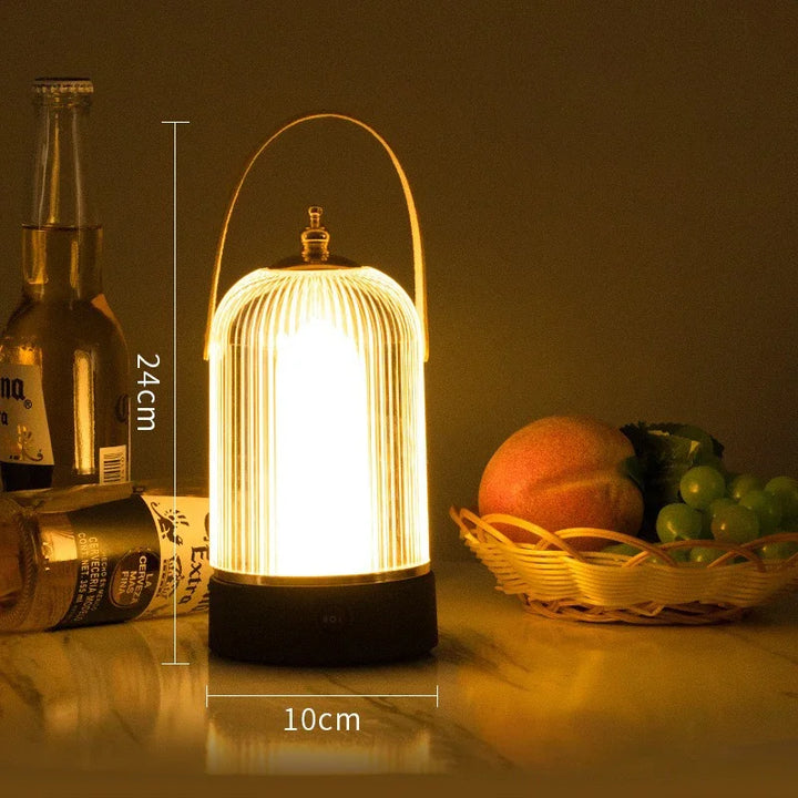 Portable Retro Birdcage Table Lamp – Vintage LED Lighting in Classic Design | Stornfield