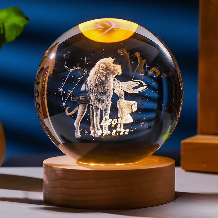 Constellation Crystal Ball Night Light | Stornfield