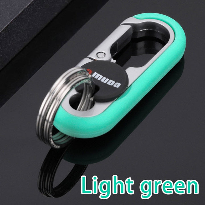 Stornfield | Steel Secure Double Ring Hook Keychain