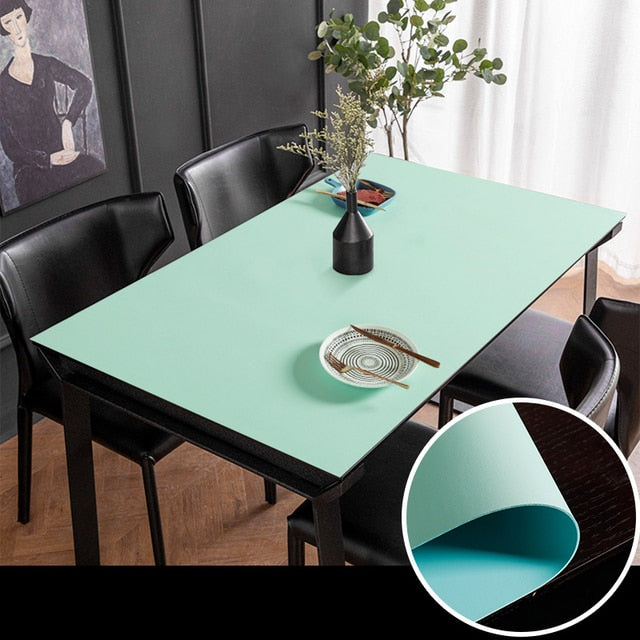 Stornfield | Nordic Minimalist Leather Waterproof Table Protector Mat