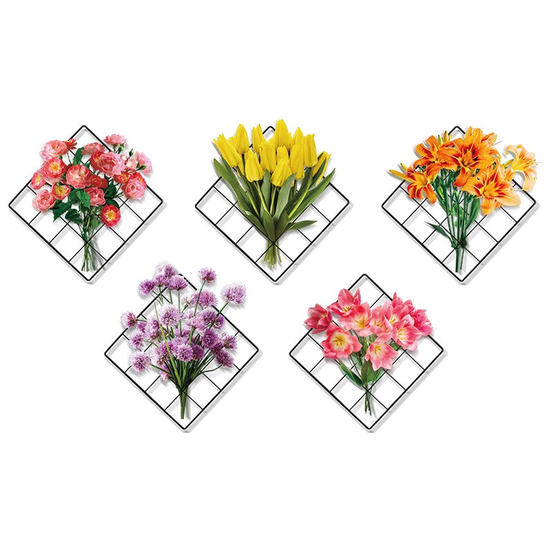 3D Nature Wind Green Plant Wall Sticker | Stornfield