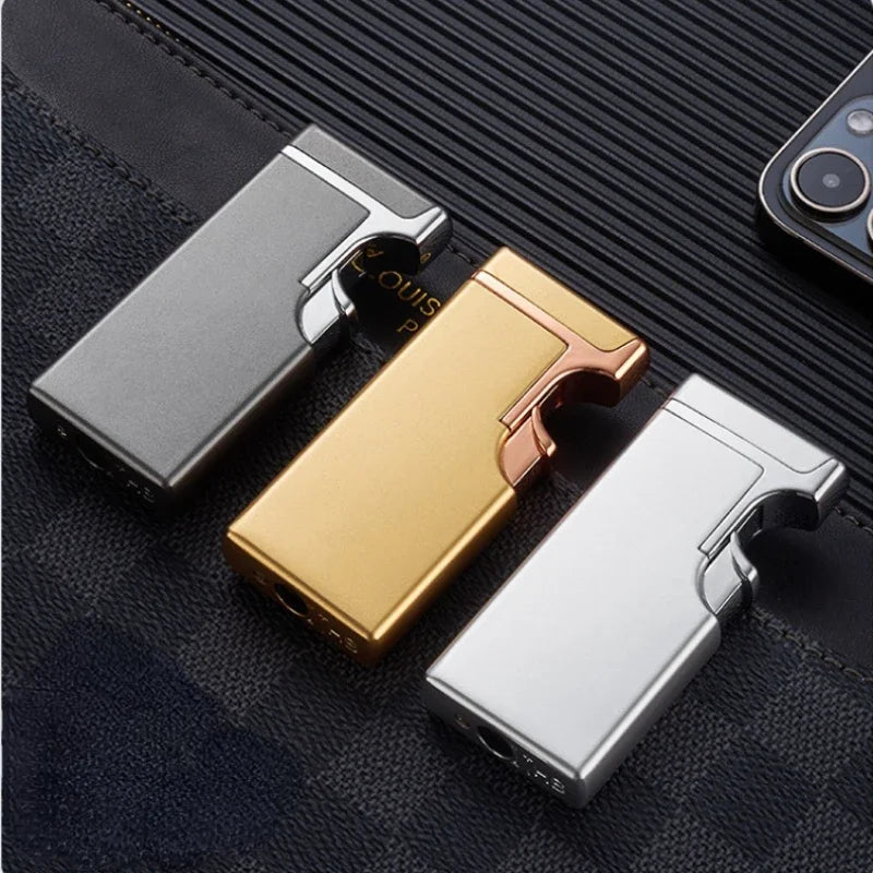 Metal Double Fire Jet Butane Lighter | Stornfield