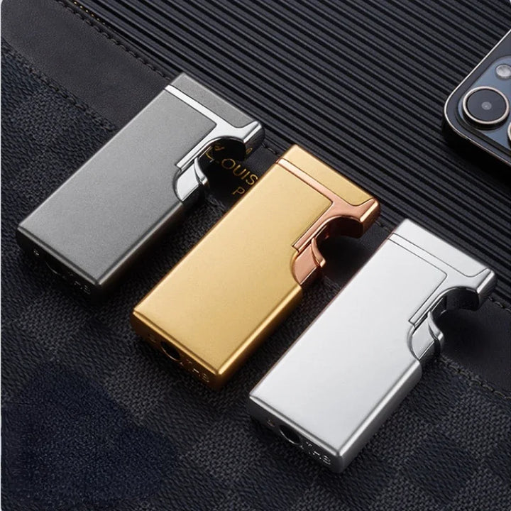 Metal Double Fire Jet Butane Lighter | Stornfield