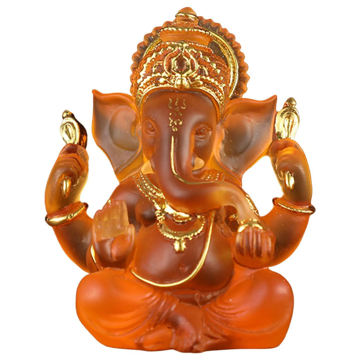 Stornfield | Rare Colored Semi-Transparent Ganesh Statues for Luck in Your Home