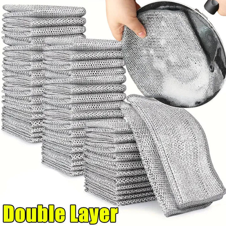 Metal scouring cloth – Double-sided for kitchen | Stornfield