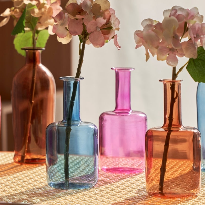 Bud Coloured Glass Vase | Stornfield
