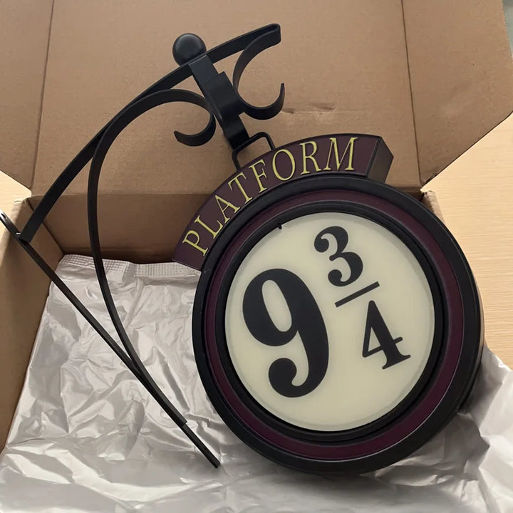 Stornfield | Harry Potter Figurine 9 3/4 Wall Night Lamp LED Magical Platform Hogwarts 3D Lamp Harry Room Decor Birthday Gift for Kids