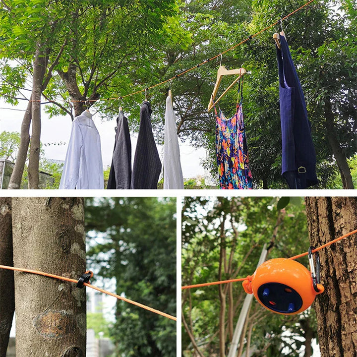 Adjustable Retractable Portable Travel Friendly Clothesline | Stornfield