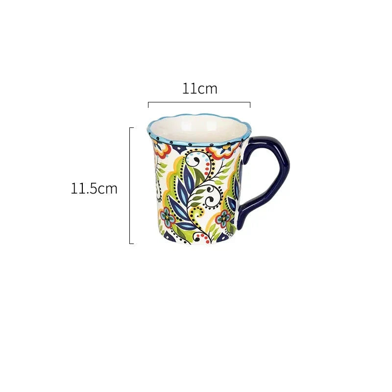 Bohemian Blossoms Coffee Mug | Stornfield