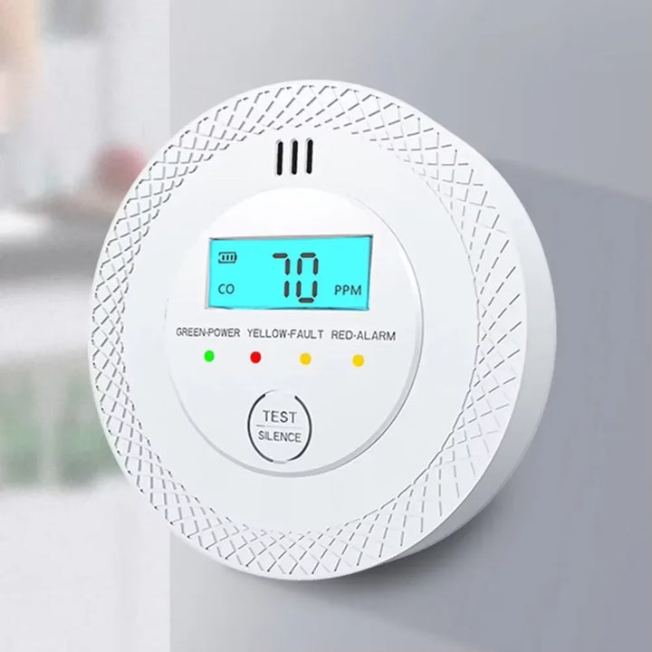 VeiligWoon CO and Smoke Detector – Wireless with LCD Screen and Alarm | Stornfield