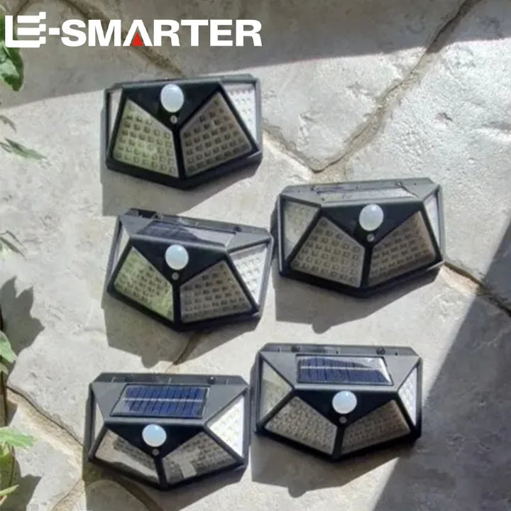 Solar Wall Light Outdoor 100 LED with Motion Sensor | Stornfield
