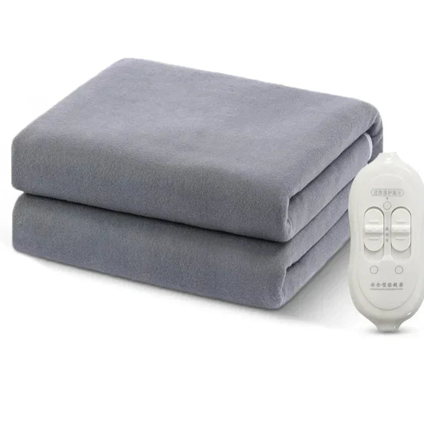 Electric heating blanket with thermostat control 220V - Intelligent temperature control for even heat and comfort on cold days | Stornfield