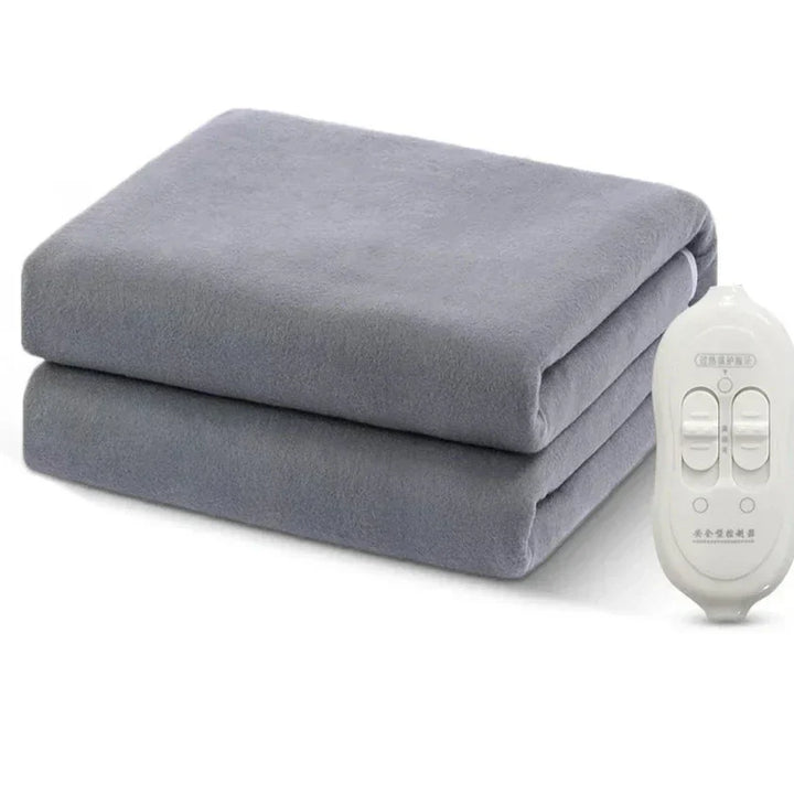 Electric heating blanket with thermostat control 220V - Intelligent temperature control for even heat and comfort on cold days | Stornfield