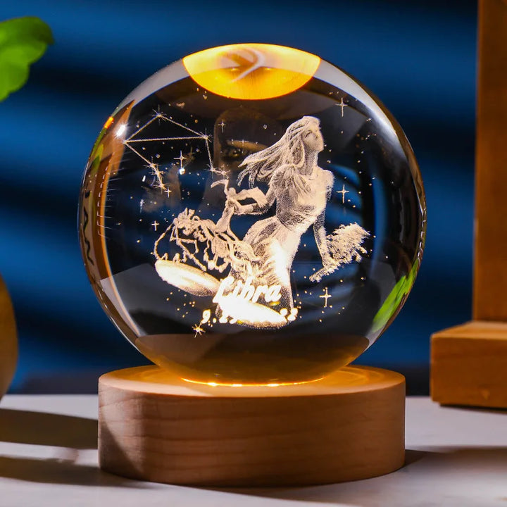 Constellation Crystal Ball Night Light | Stornfield