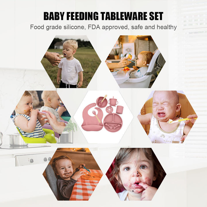 Silicone Baby Feeding Tableware Set | Stornfield