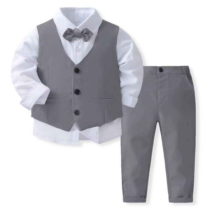 Stornfield | Boys Formal Cotton Outfit Set for Toddlers and Kids