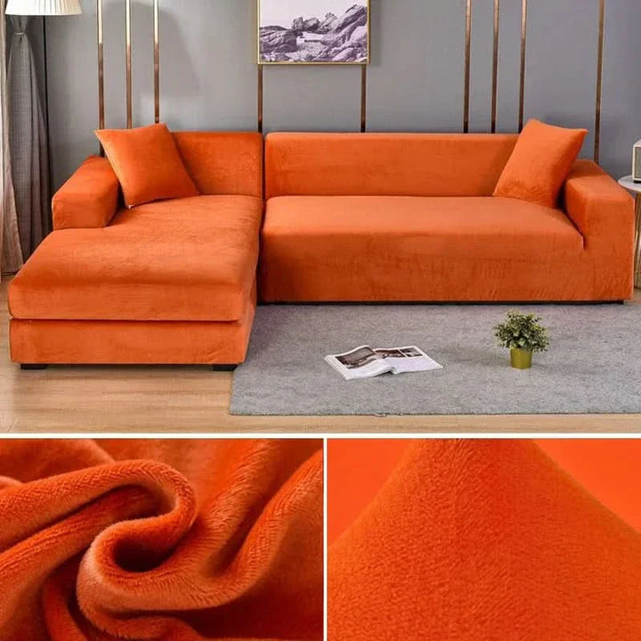 Stornfield | PlushFit - High-Quality Sofa Covers Made of Stretch Velvet
