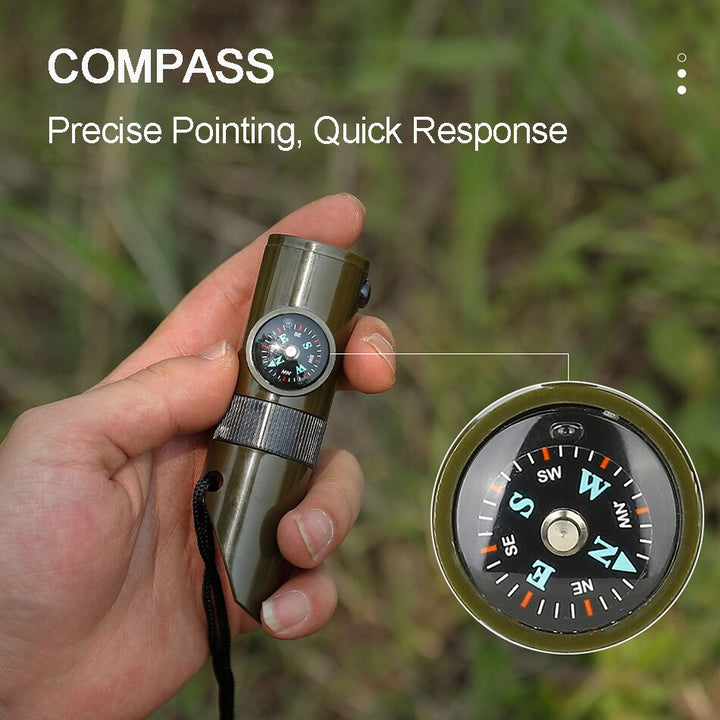 7in1 Portable Survival Outdoor Camping Tool | Stornfield