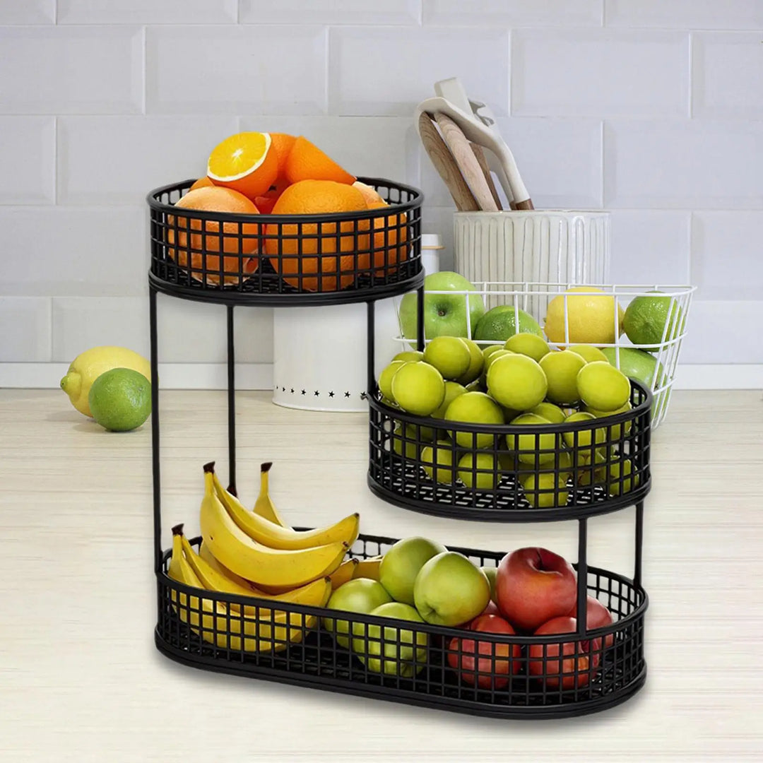 FruitElegance – Metal Wire Basket for Fruit & Vegetables Stornfield