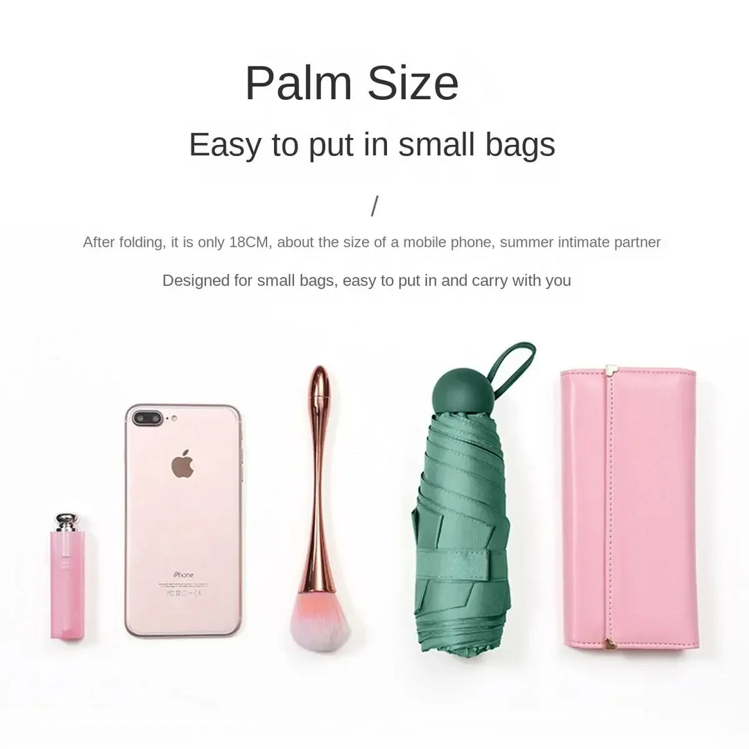 Mini Sunshade Rain Protection Minimal Umbrella | Stornfield