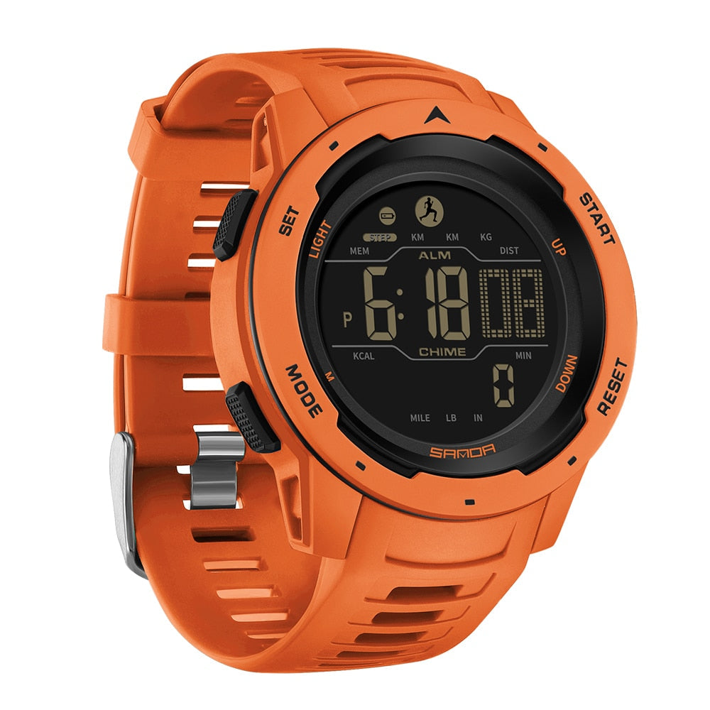 Stornfield | Waterproof Military Pedometer Digital Watch