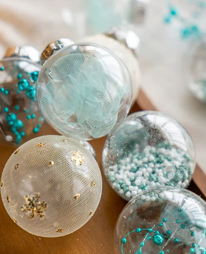 Transparent hollow ball Christmas tree decoration | Stornfield