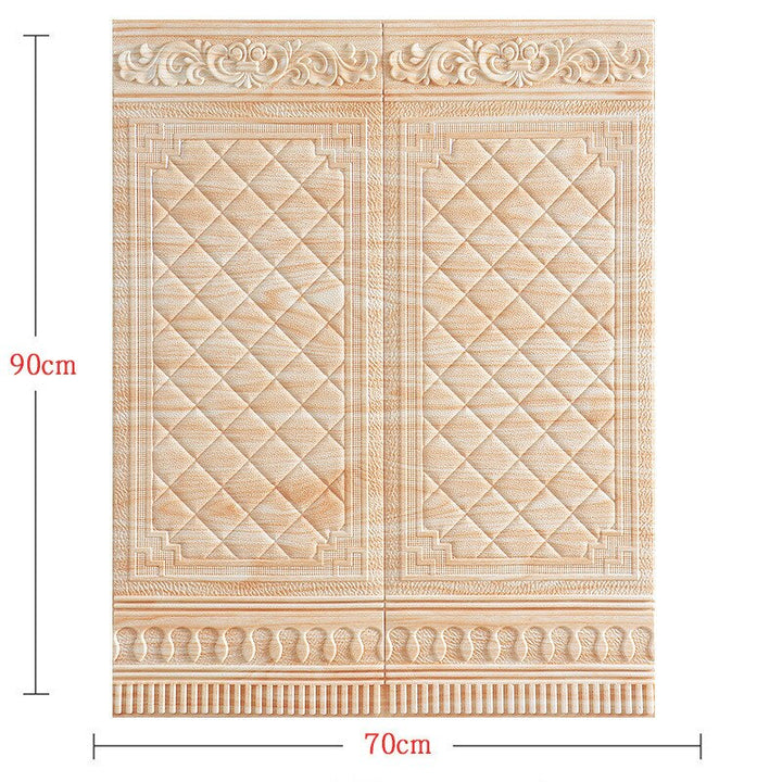 3D Self-Adhesive Antique Accent Wall Sticker | Stornfield