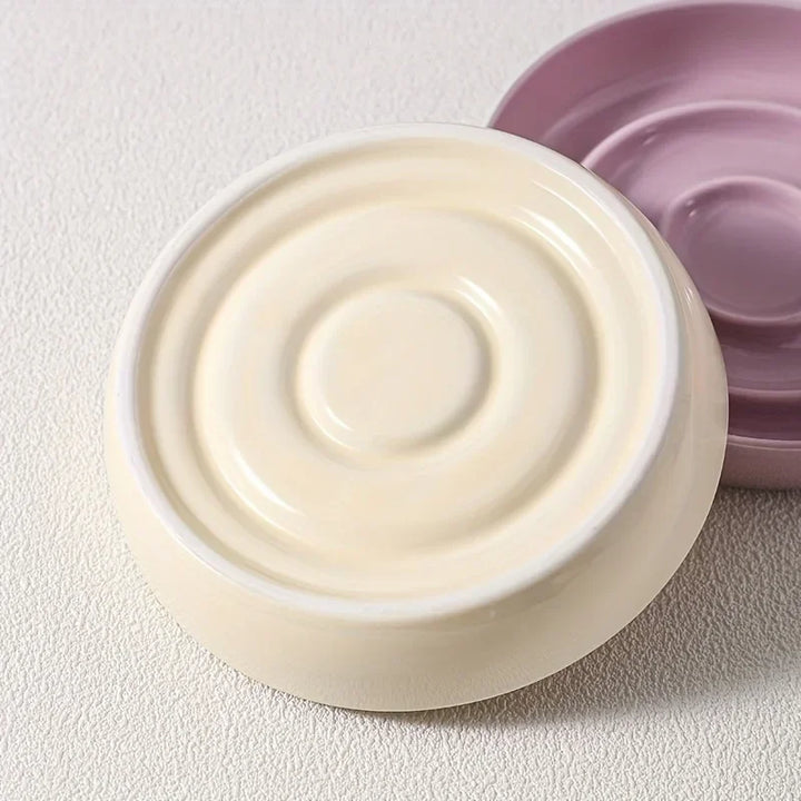 Ceramic Anti-Choking Feeding Bowl – Slow Feeding for Cats and Dogs | Stornfield