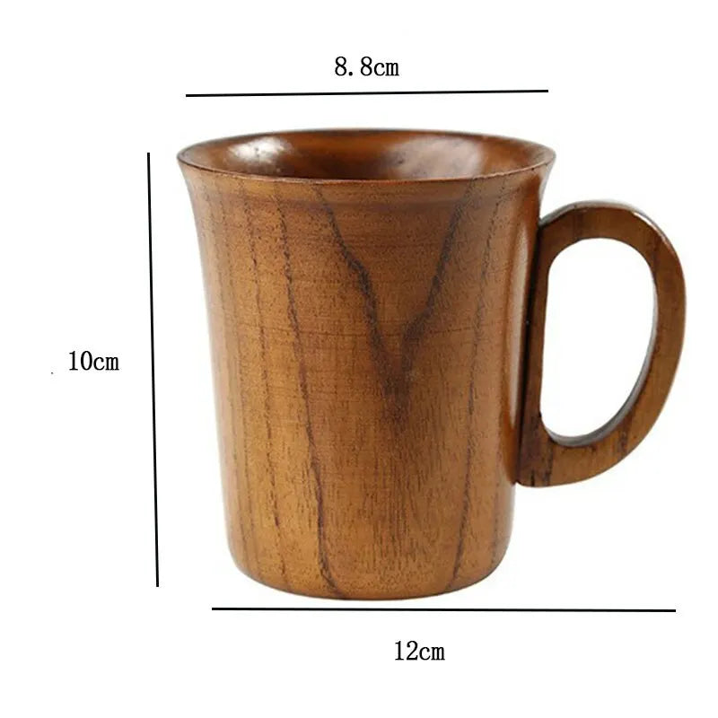 TimberBrew Wooden Mug – Handcrafted Hardwood Rustic Elegance | Stornfield