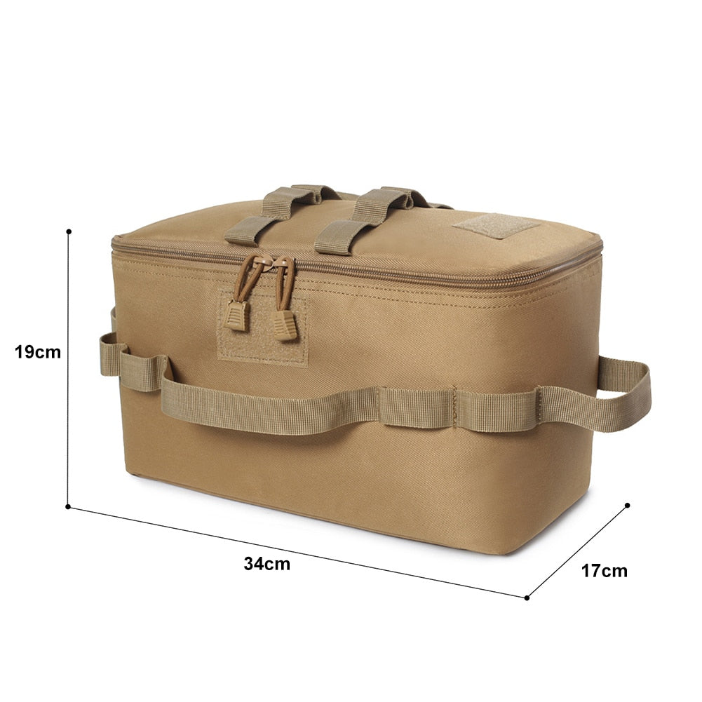 Multi-Compartment Outdoor Trail Camping Sleek Storage Bag | Stornfield