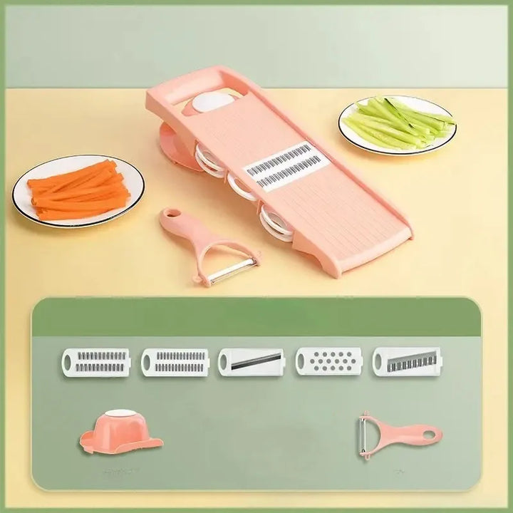 SlicePro – Multifunctional vegetable & fruit slicer with handle | Stornfield