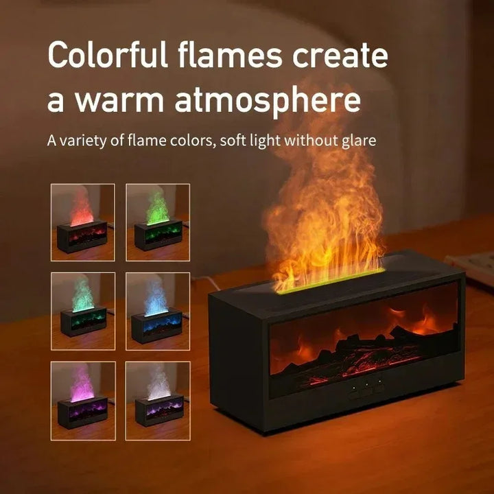 Fireplace Flame Mist Humidifier | Stornfield