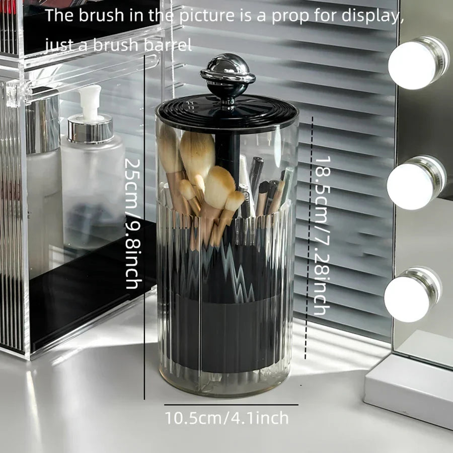 Auto Lift & Luxe Makeup Brush Organizer | Stornfield