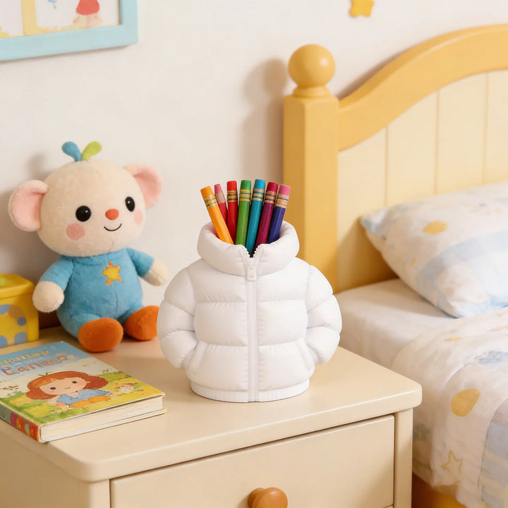 Mini Puffer Jacket Pen Holder | Stornfield