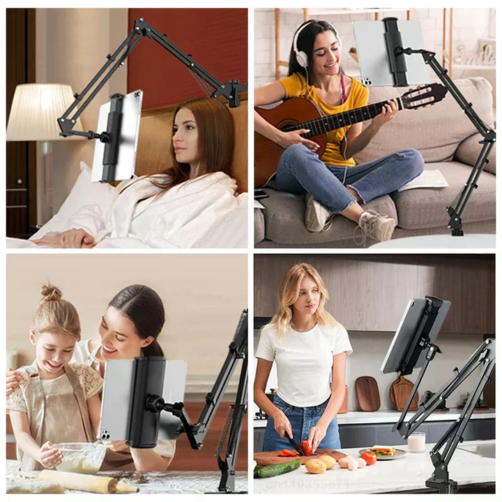 Stornfield | Tablet Holder – FlexiMount – 360° Rotatable – Adjustable Stand