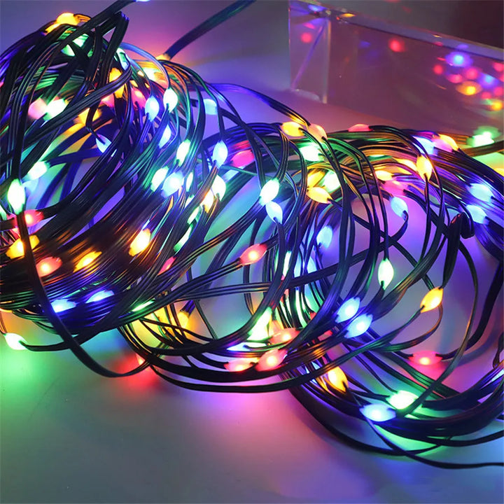 VerdeLicht Waterproof LED Light Chain – Outdoor Lighting for Garden and Terrace | Stornfield