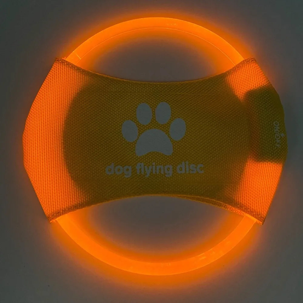 LED Frisbee for dogs, rechargeable and waterproof, Stornfield
