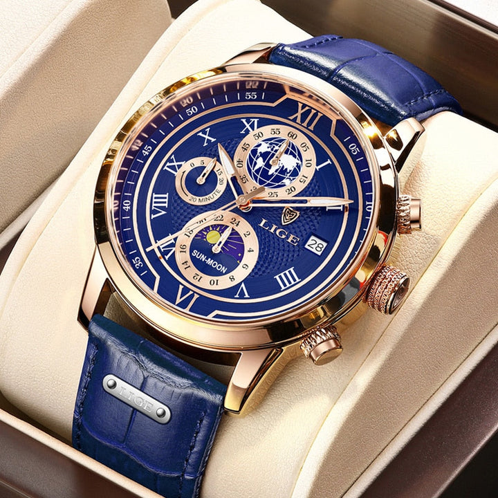 Stornfield | Classic Chronograph Men’s Watch | Stylish & Functional Luxury Wristwatch for Every Occasion