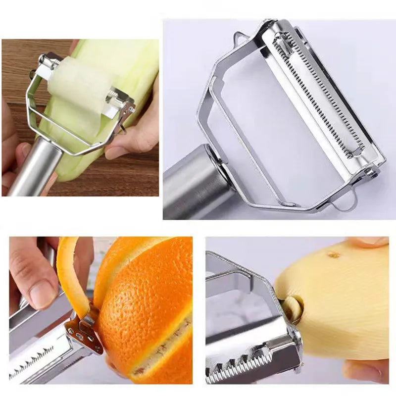 Vegetable Peeler Stainless Steel Ergonomic Rustproof | Stornfield