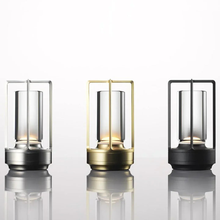 Stornfield | LuxuryGlow Cordless Rechargeable Table Lamp - Stylish Cordless Lamp for Any Ambiance
