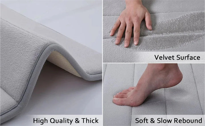 LuxSoft Memory Foam Bath Mat | Stornfield
