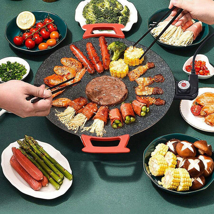 Stornfield | Smokeless Non-stick Plate Electric Grill
