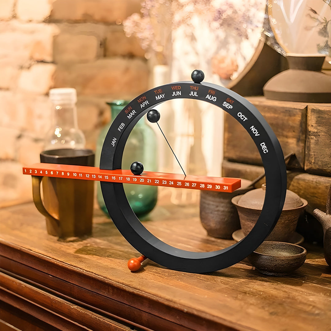 Magnetic Ball Clock – Creative and Decorative Table Clock with Soft Design | Stornfield