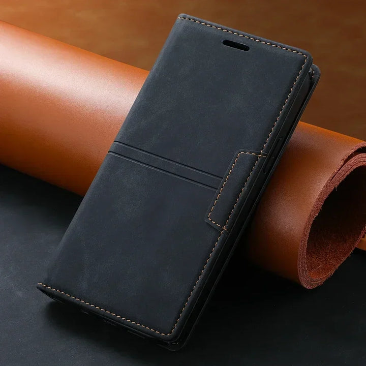 Stornfield | Étui en cuir wallet flip - Google Pixel