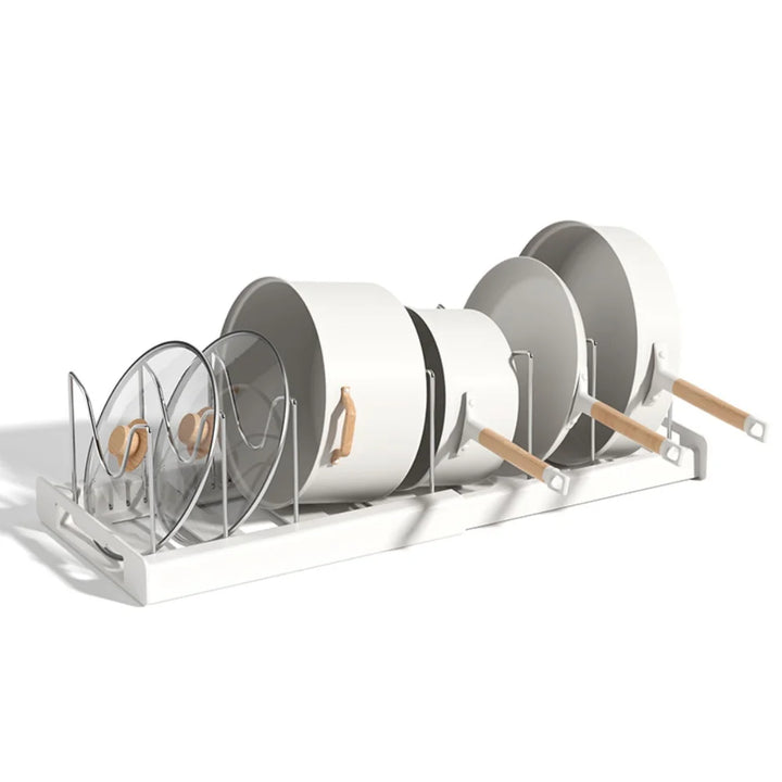 FlexiCook LidMaster – Foldable Kitchen Utensil & Pot Lid Holder for More Organization Stornfield