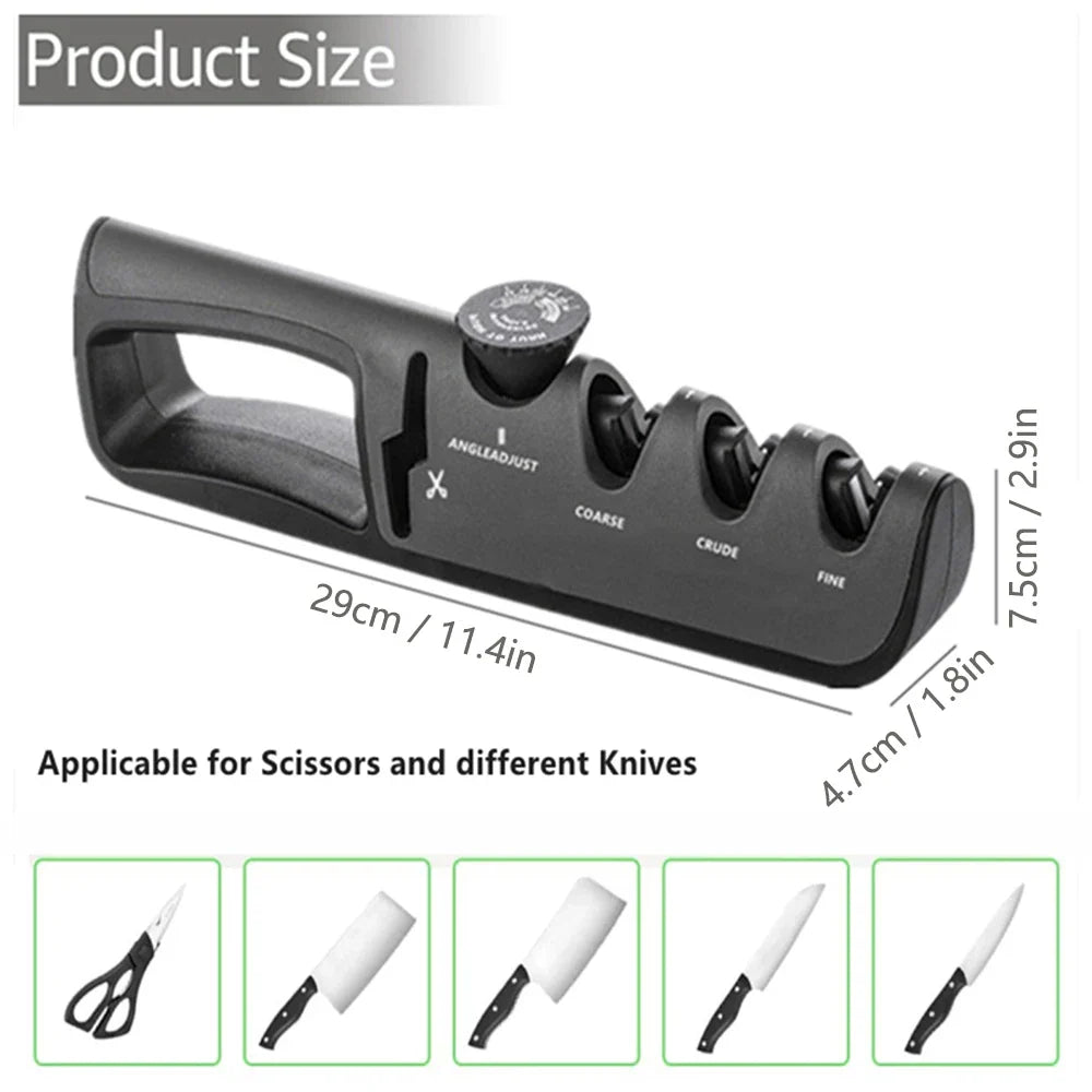 Stornfield | Professional 4-in-1 Knife Sharpener (1+1 Free) - EdgeSharp