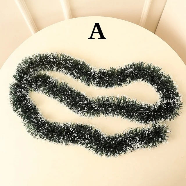 Christmas garland – Snow-flocked decor for indoor and outdoor decoration | Stornfield